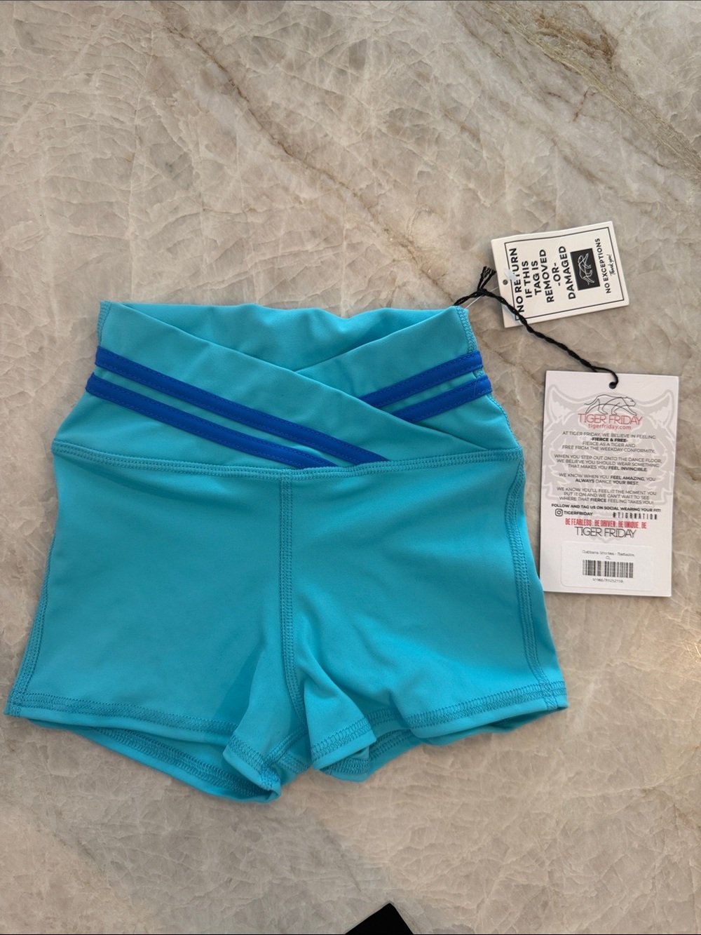 Tiger Friday CL Girls gabbana shorts- Barbados